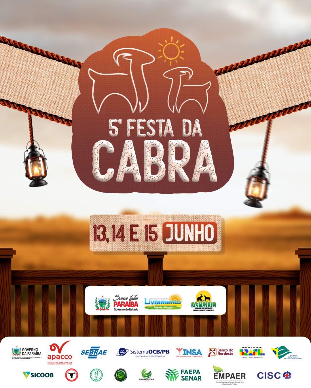 					View Vol. 13 No. 1 (2024): 5° FESTA DA CABRA  MUNICÍPIO DE LIVRAMENTO - PB   
				
